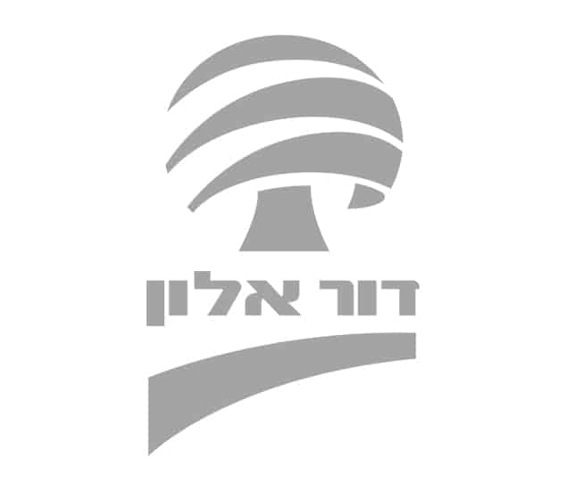 לוגו דור אלון רקע לבן